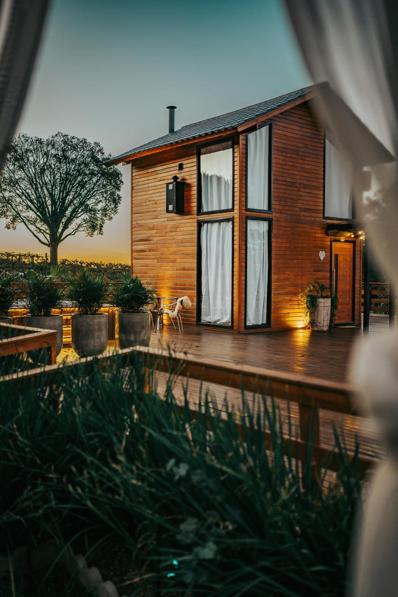 Capanna Del Vale - Um Refugio No Vale Dos Vinhedos Com Experiencia Exclusiva De Degustacao Na Vinicola Dom Candido Bento Gonçalves Exteriér fotografie