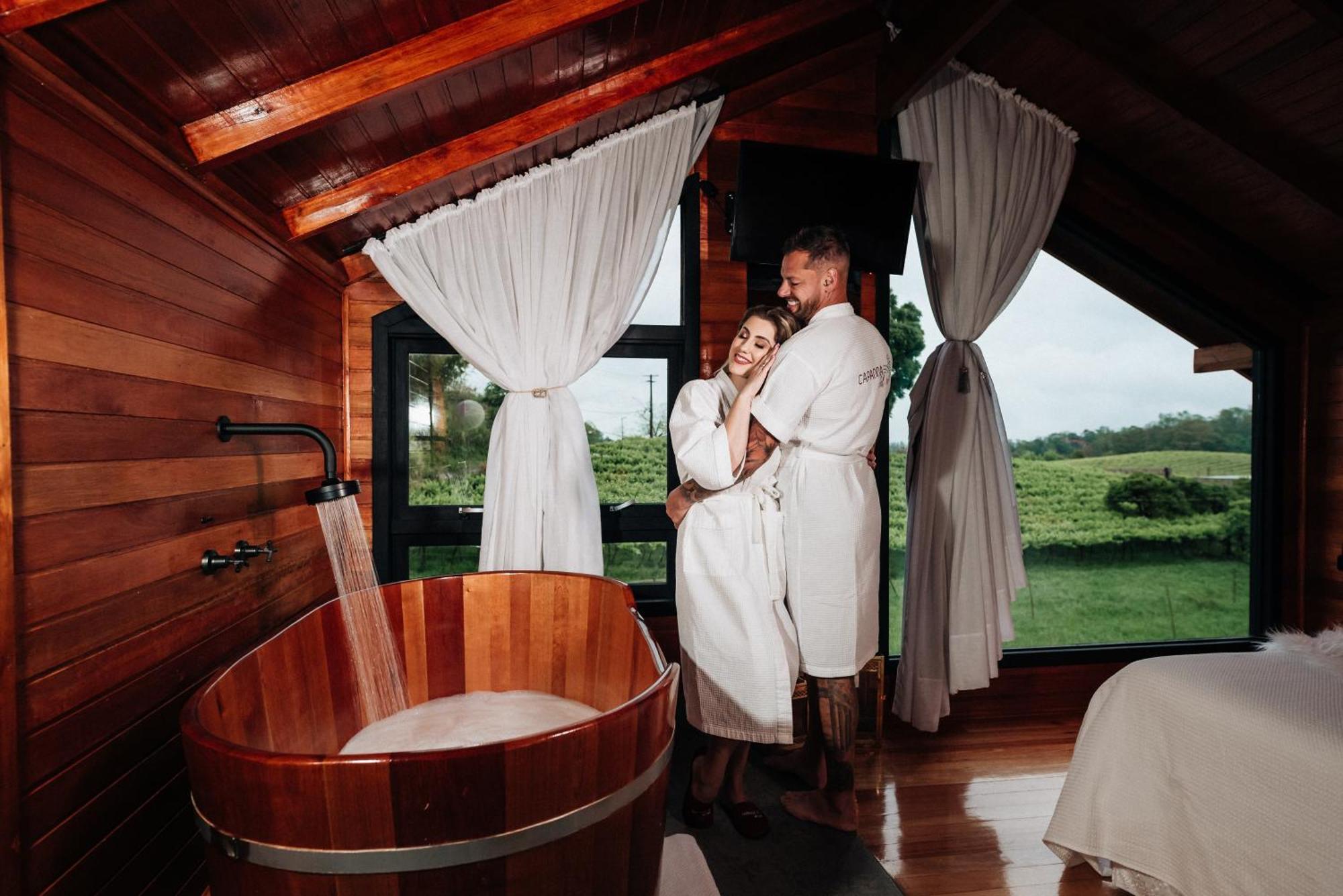 Capanna Del Vale - Um Refugio No Vale Dos Vinhedos Com Experiencia Exclusiva De Degustacao Na Vinicola Dom Candido Bento Gonçalves Exteriér fotografie